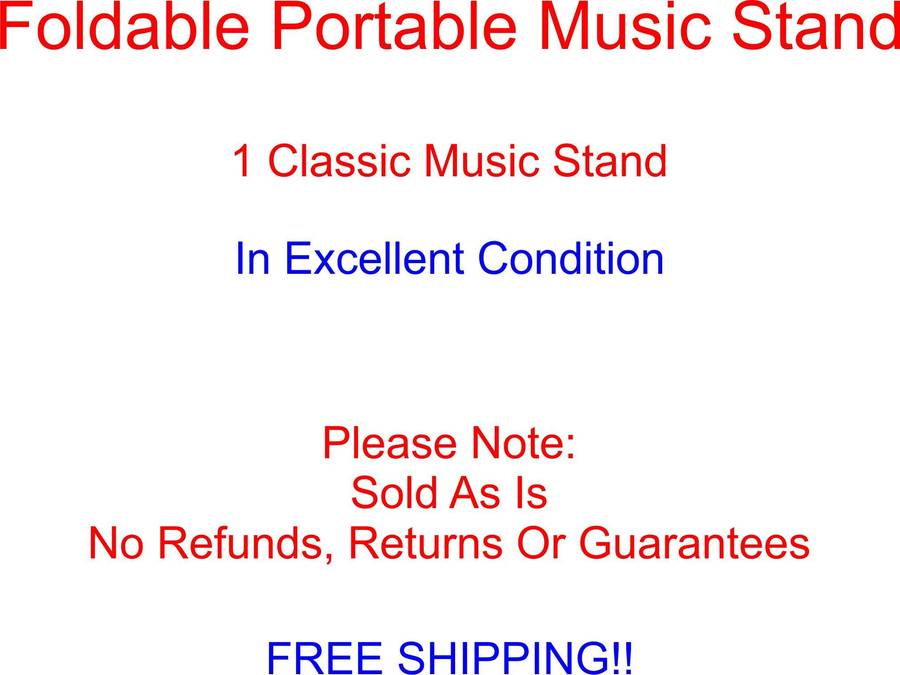 Classic Foldable Music Stand