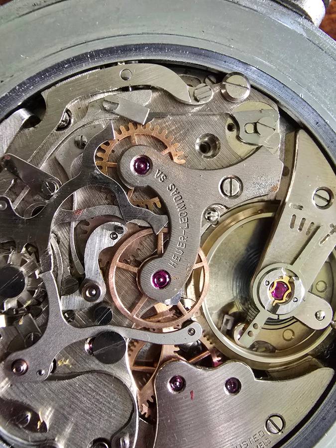 HEUER STOPWATCH-in working order