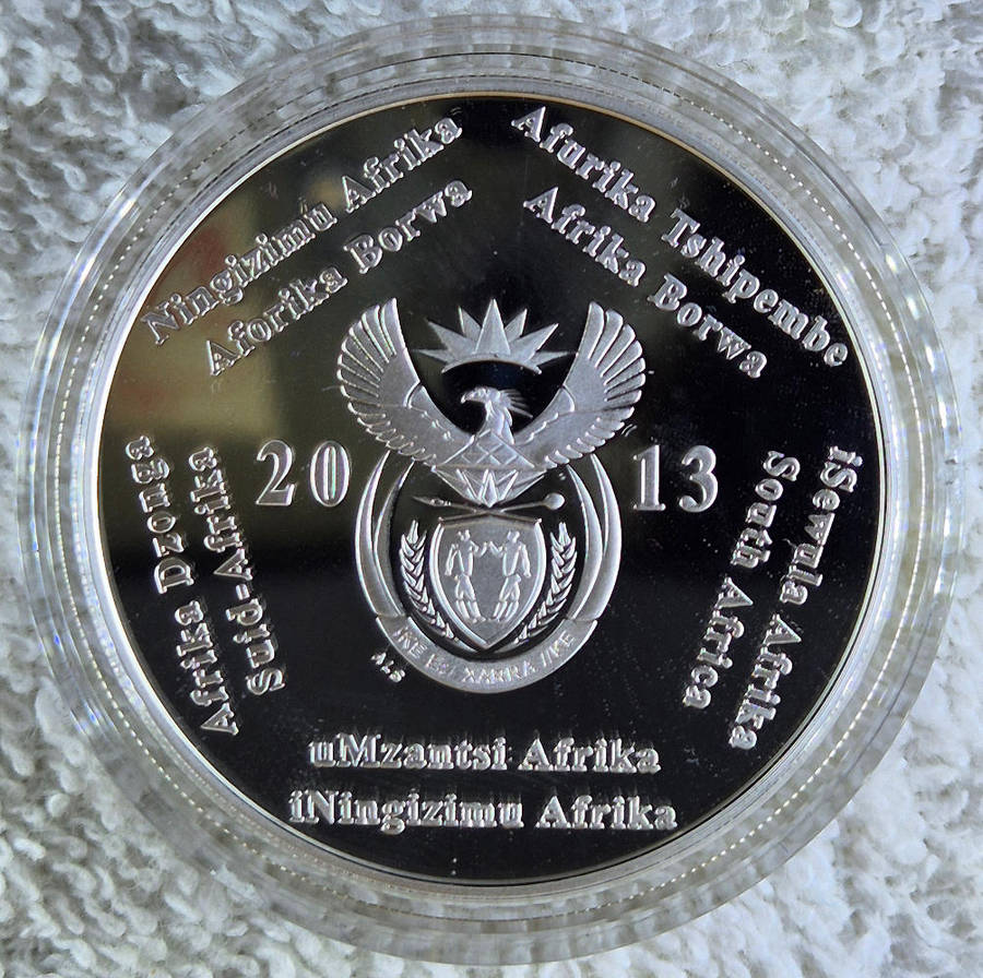 2013 100 Years Anniversary of the Union Buildings 1oz Silver R2 coin
