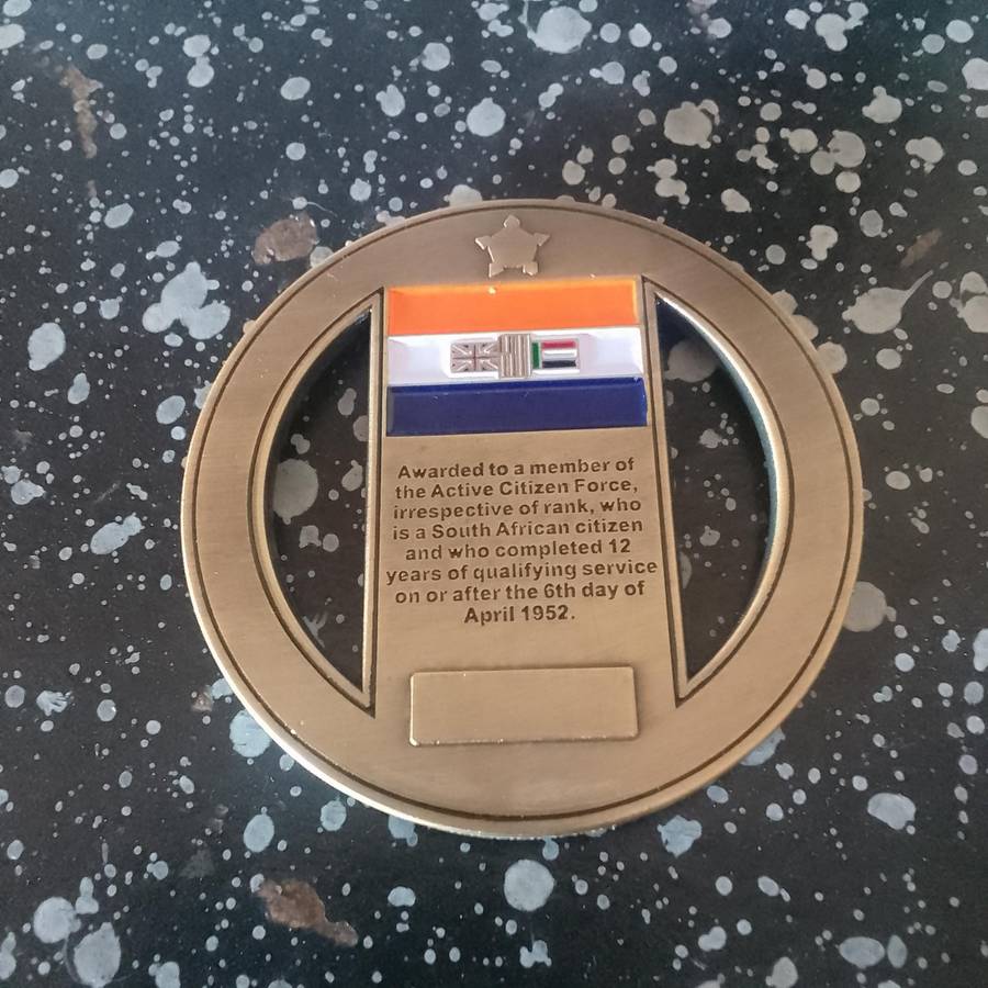 John Chard Medal coin. Dia. 50mm