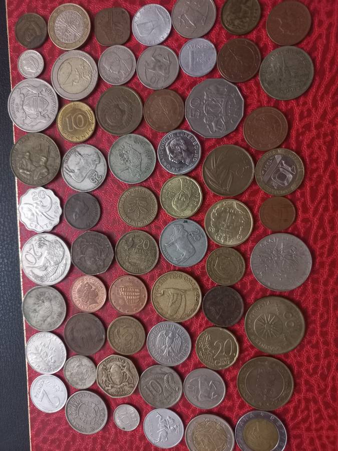 Mix coins !!!!!All over the world.