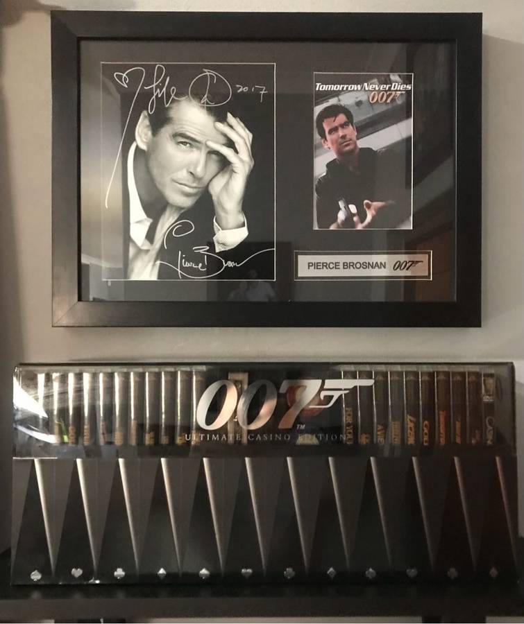 James Bond Bundle Signed Pierce Brosnan