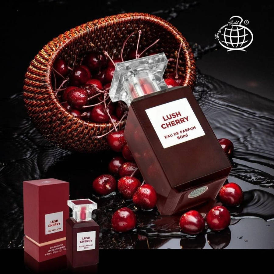 Lush Cherry by Fragrance World  - Unisex Eau De Perfum 80ml - The Perfect Women's Day Gift!