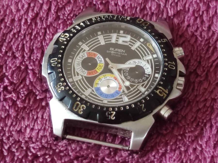 Buren Sportstar Official - Sapphire Crystal - Stainless Steel