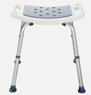 Adjustable Shower Chair Aluminum For Disable Bathroom