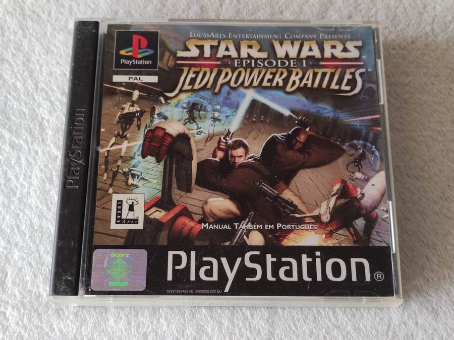 Star Wars Episode 1 Jedi Power Battles - PS1 / Playstation One Game (PAL)
