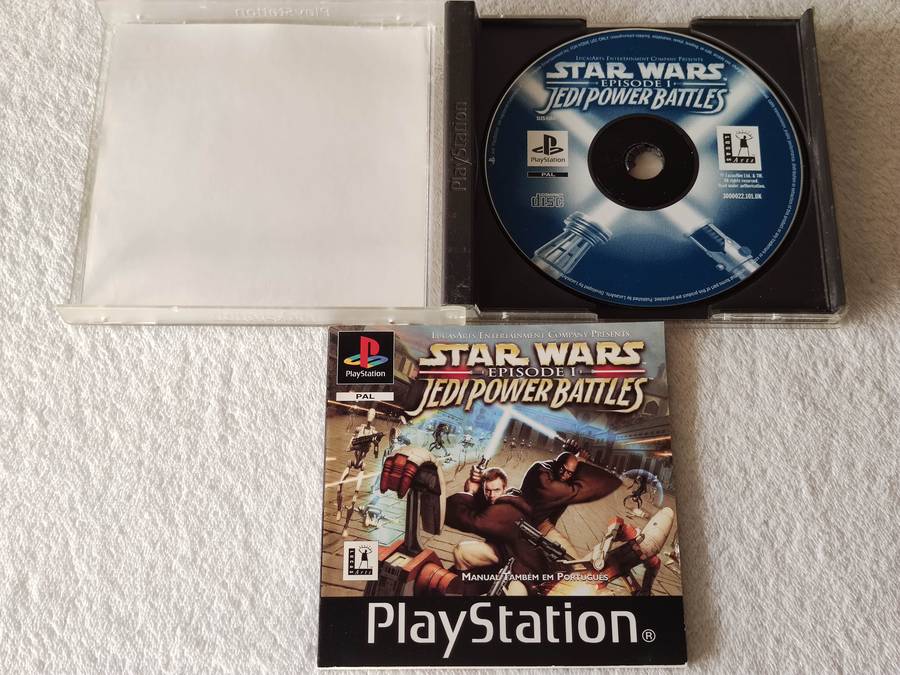 Star Wars Episode 1 Jedi Power Battles - PS1 / Playstation One Game (PAL)