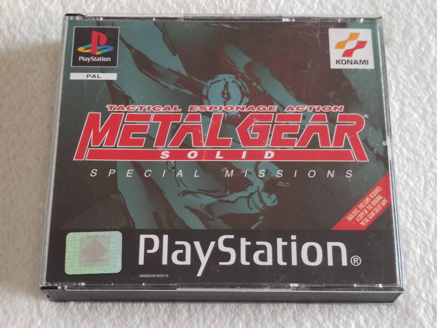 Metal Gear Solid + Metal Gear Solid Special Missions - PS1 / Playstation One Game (PAL)