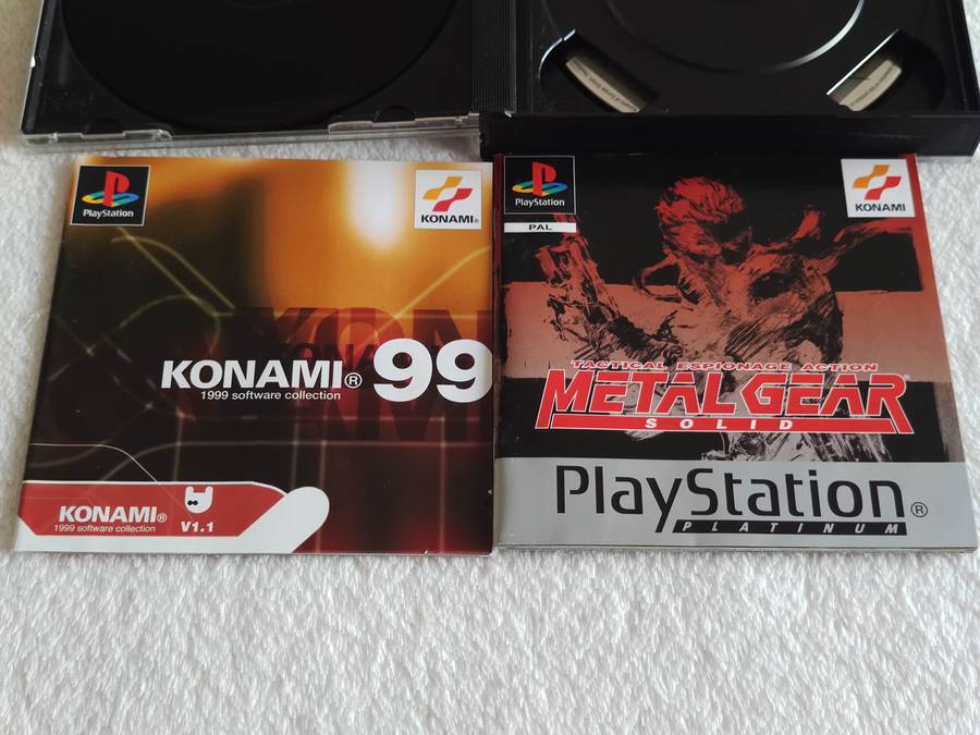 Metal Gear Solid + Metal Gear Solid Special Missions - PS1 / Playstation One Game (PAL)