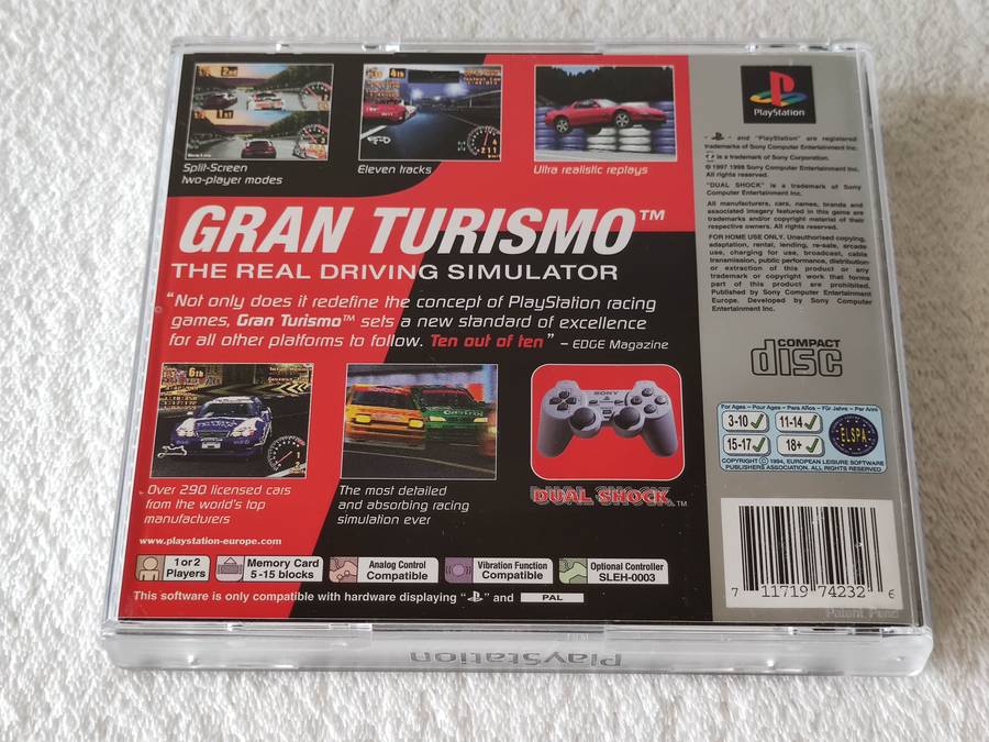 Gran Turismo - PS1 / Playstation One Game (PAL)