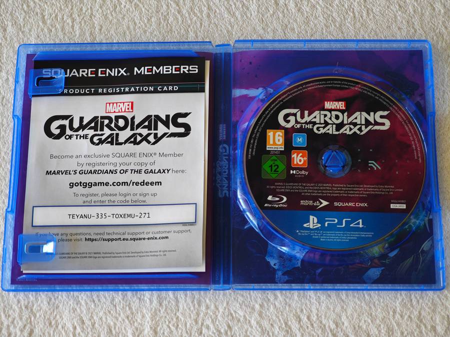 Guardians Of The Galaxy - PS4 / Playstation 4 Game