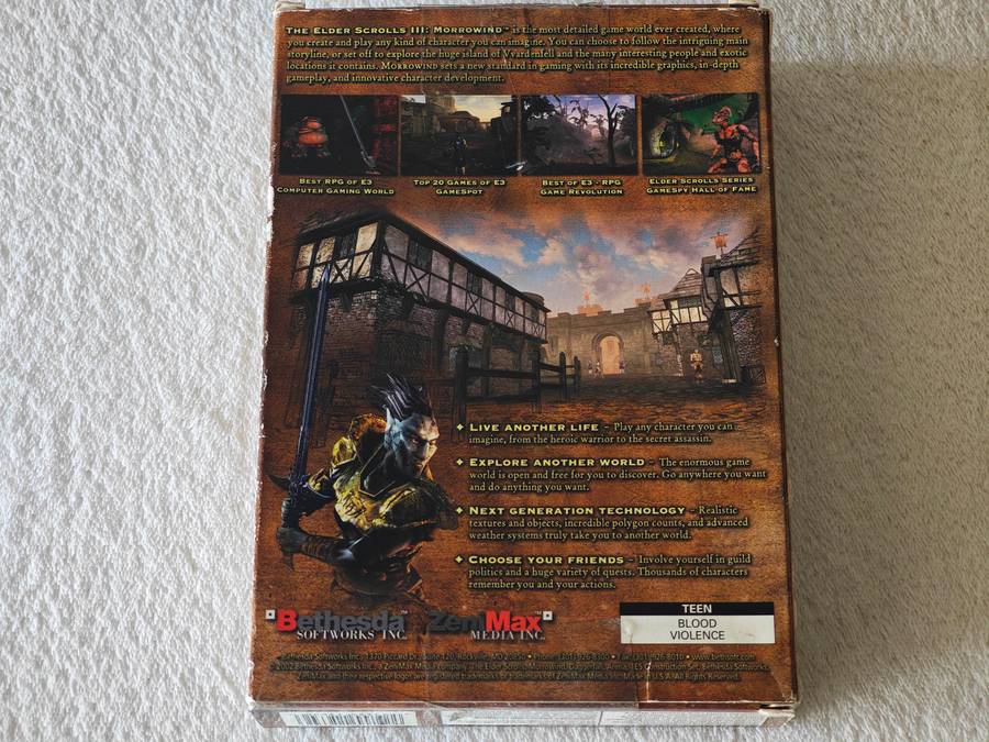 The Elder Scrolls III Morrowind - Windows PC Game