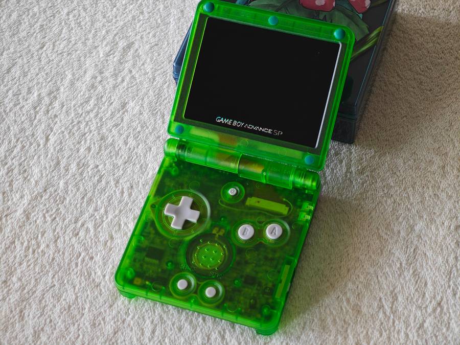 Nintendo Game Boy Advance SP Console - IPS Backlit LCD