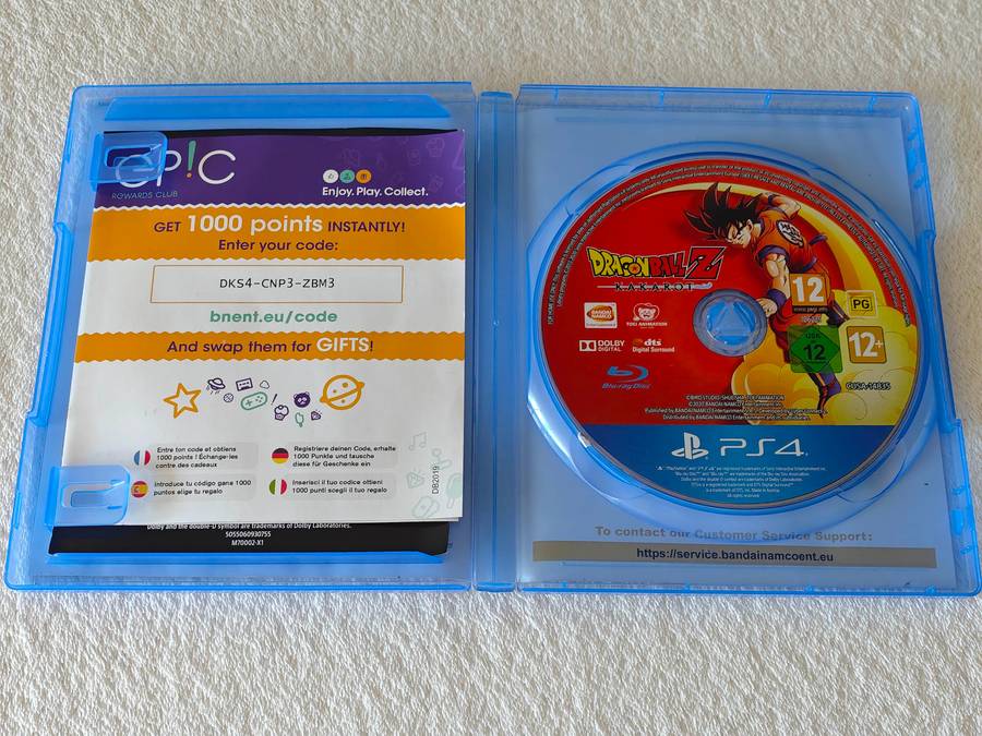 Dragon Ball Z Kakarot - PS4 / Playstation 4 Game