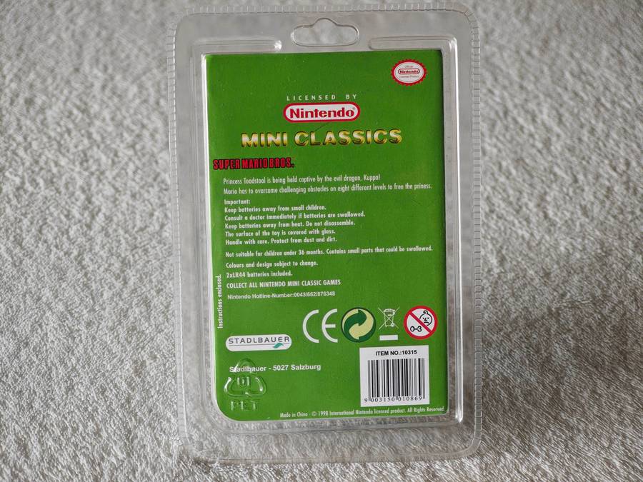 Nintendo Mini Classics Super Mario Bros - Game & Watch