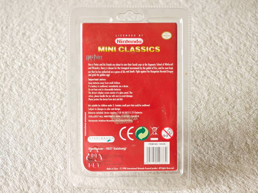 Nintendo Mini Classics Harry Potter - Game & Watch