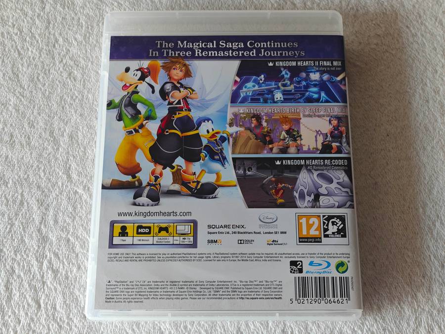 Kingdom Hearts HD 2.5 ReMIX - PS3/Playstation 3 Game