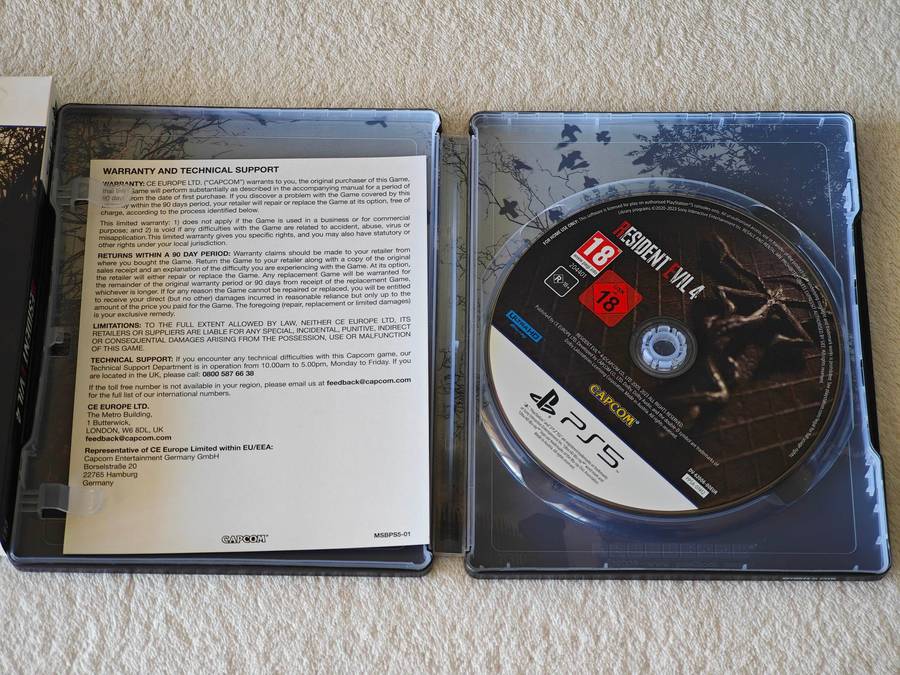 Resident Evil 4 Remake Collectors Edition - PS5 / Playstation 5 Game
