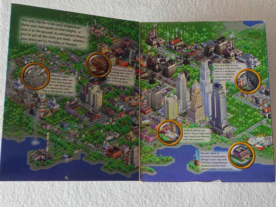 Sim City 3000 - Big Box Windows PC Game