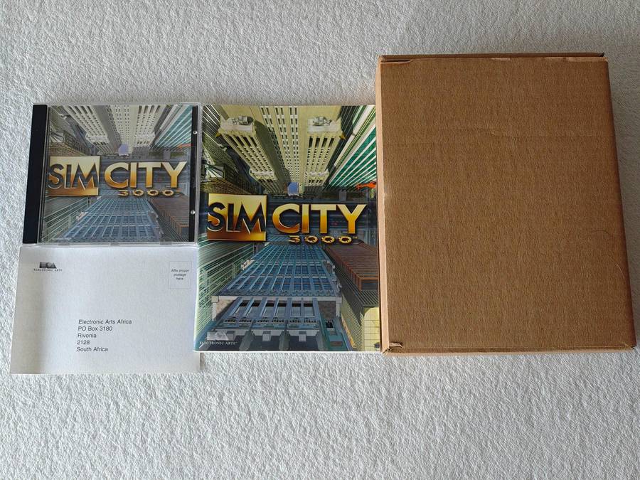 Sim City 3000 - Big Box Windows PC Game