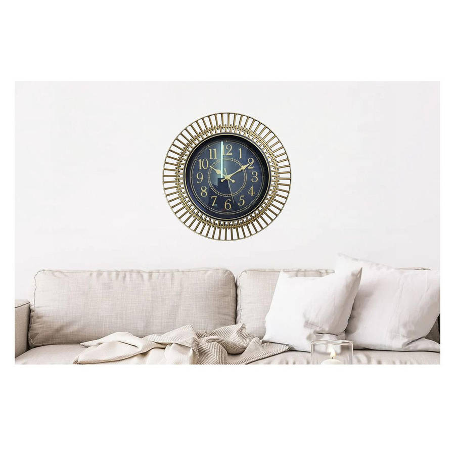Antique Style Wall Mount Clock - 50cm