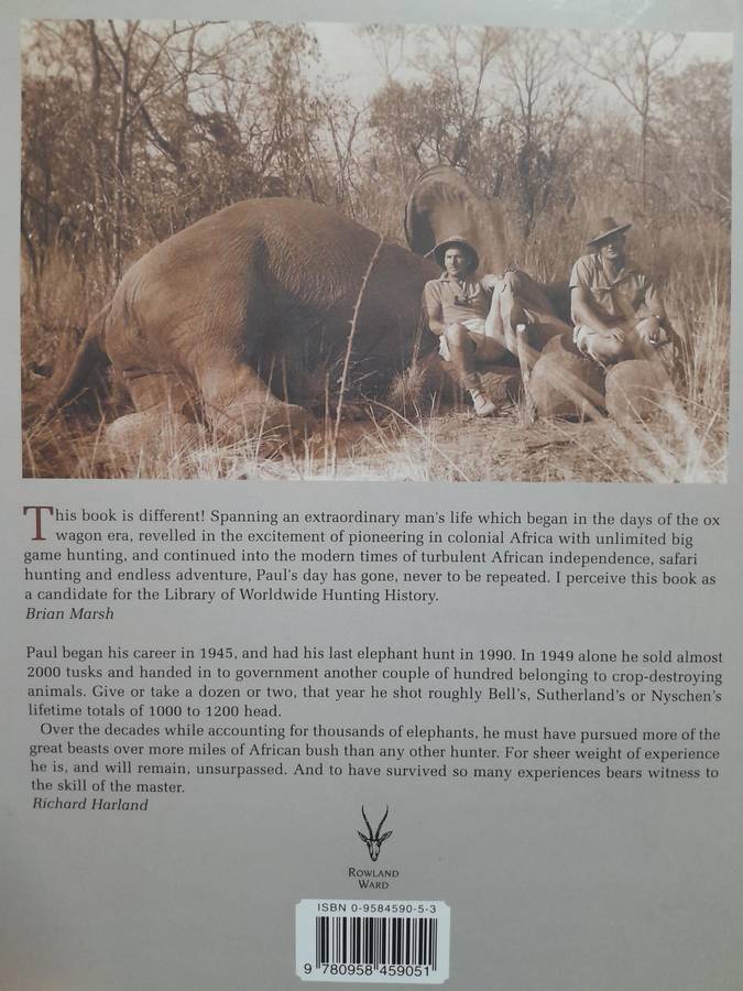 African Epic - The Story of Paul "Kambada" Grobler - By Richard Harland