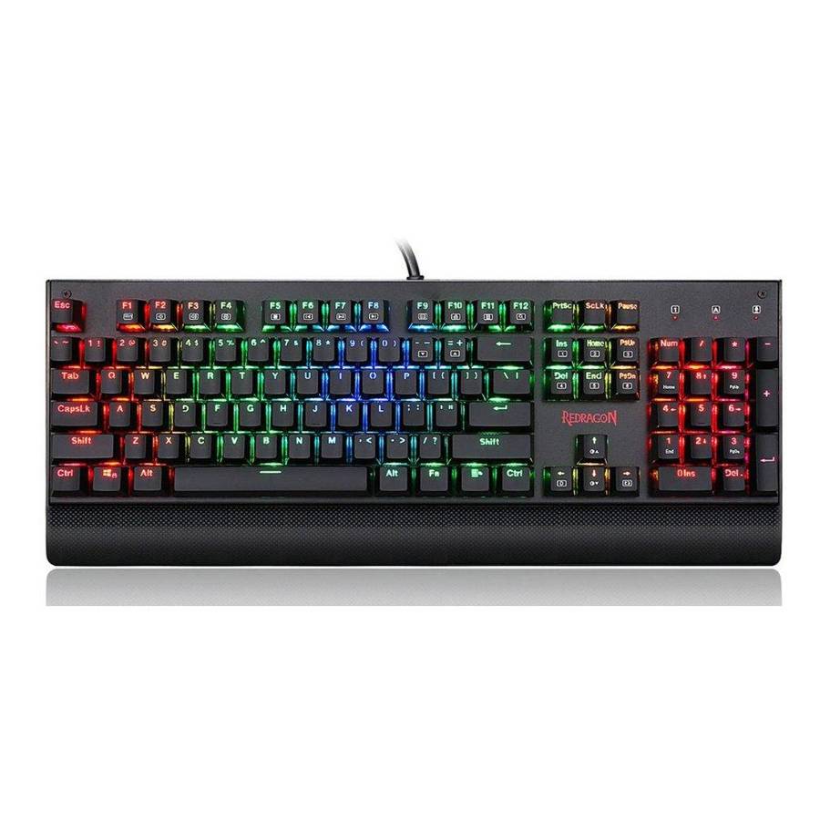 Redragon K557 KALA RGB Mechanical Gaming Keyboard  Heavy-Duty & Fully Programmable!
