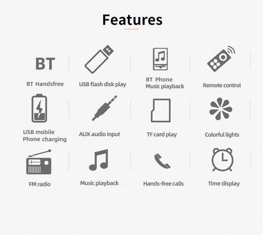 Bluetooth Car Radio MP3 Player. Handsfree, USB, Micro SD, AUX.