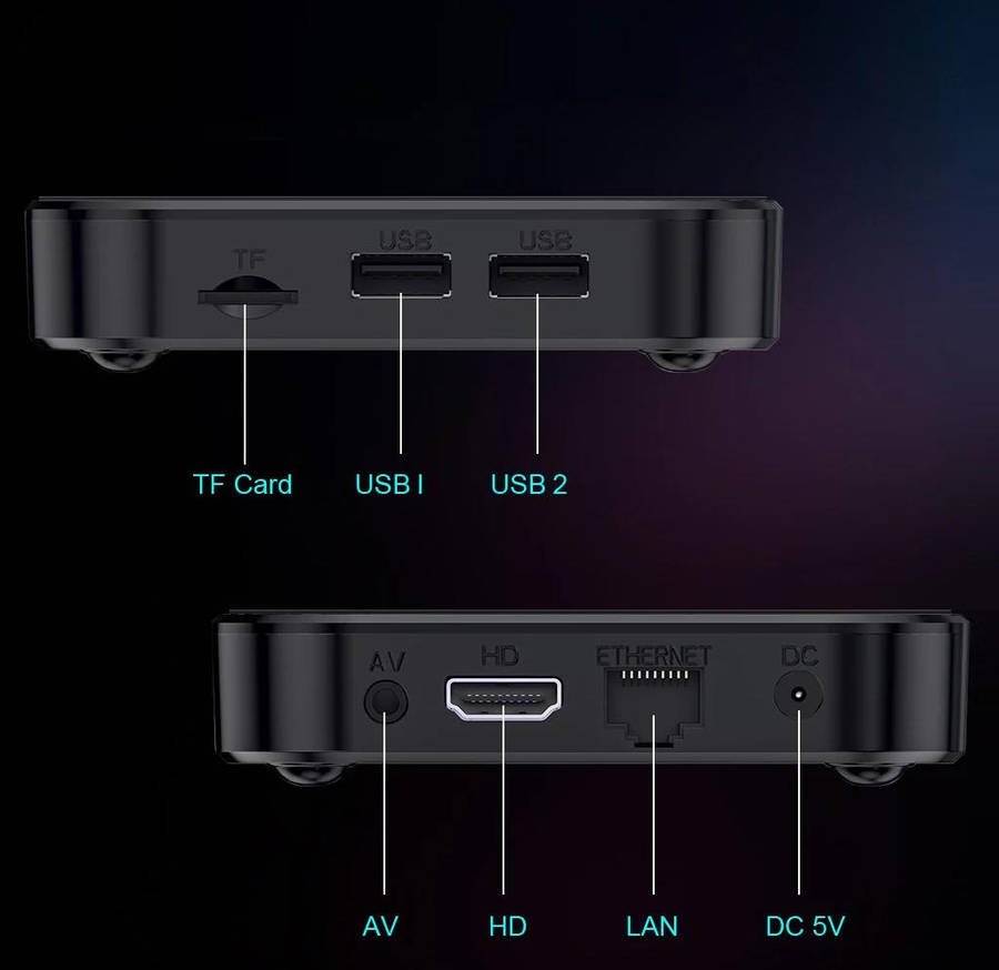 New Gen 4K Android 13 Tv Box. 2GB Ram, 16GB Storage.