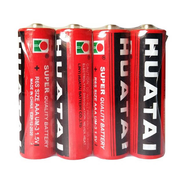 Huatai AAA Heavy Duty Batteries  - 40 Piece Bulk Pack