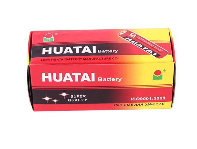 Huatai AAA Heavy Duty Batteries  - 40 Piece Bulk Pack