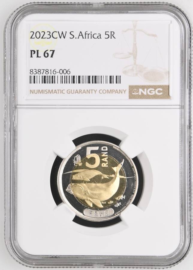 PL67 NGC graded 2023 `oom Paul` R5 with Coin World mintmark!