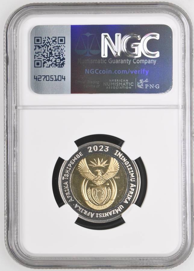 PL67 NGC graded 2023 `oom Paul` R5 with Coin World mintmark!