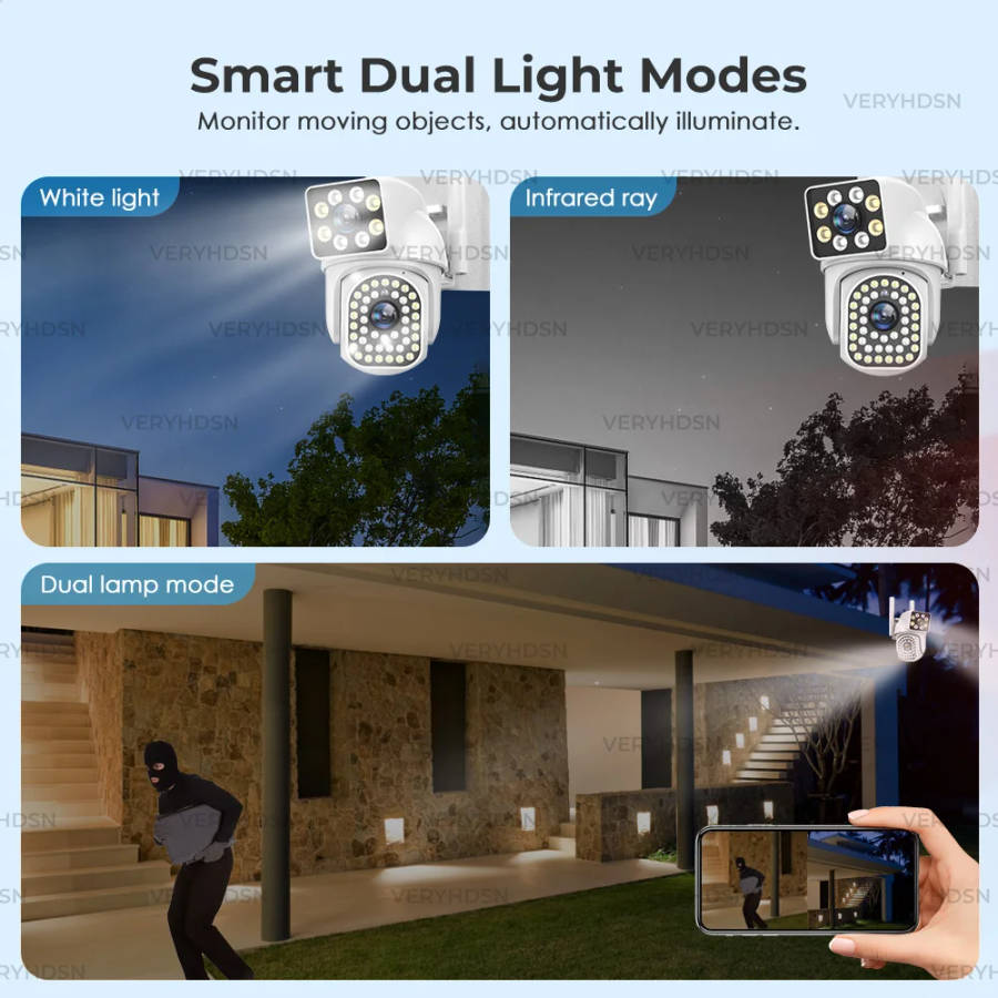 AI PTZ outdoor camera