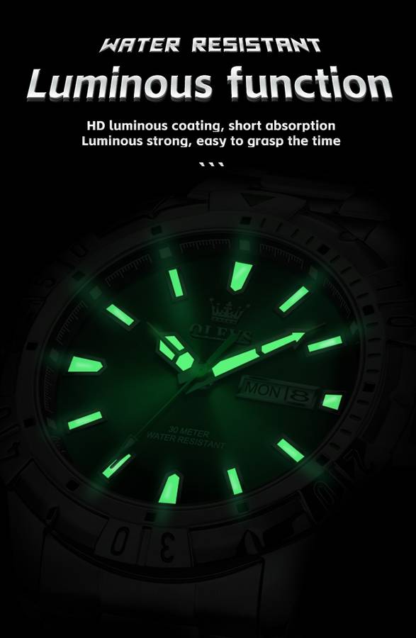 Olevs Luxury chronograph watch