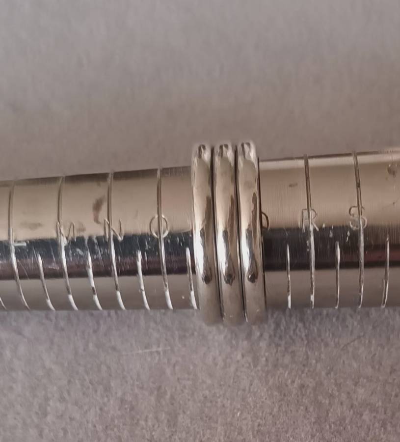 Solid Heavy Sterling Silver Ring.