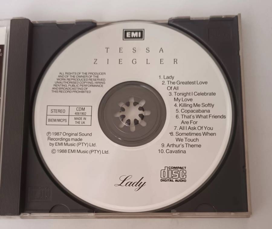TESSA ZIEGLER - LADY CD.