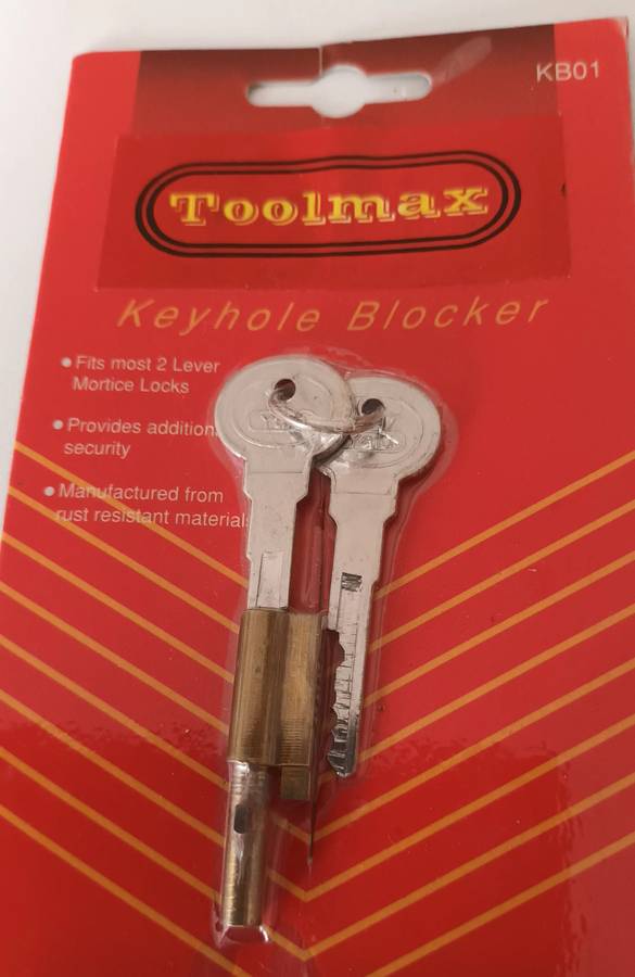 Keyhole Blocker. New.
