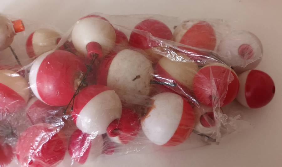 Lot of Fishing Floats.