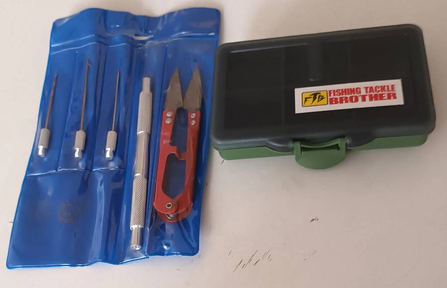 Fishing Tools and Tackle Box for Hooks/Swivels. New.