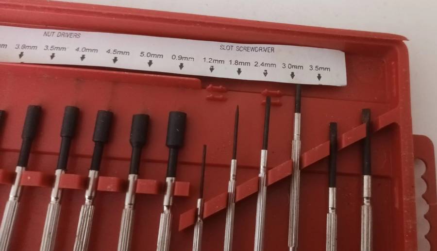 Vintage Precision Screwdrivers Tool Set. 21 Piece. Wrenches, Hex, Key & Slot.