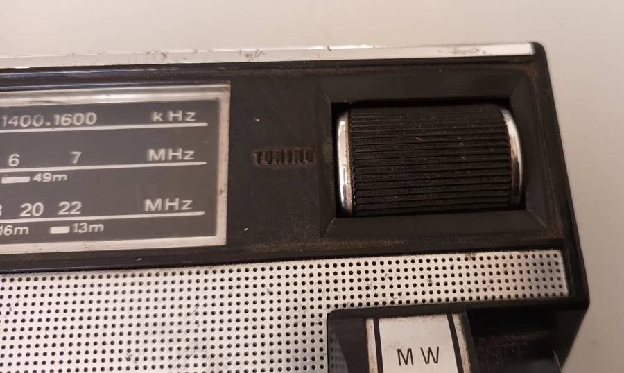 Vintage National Panasonic Radio. Battery Operated.