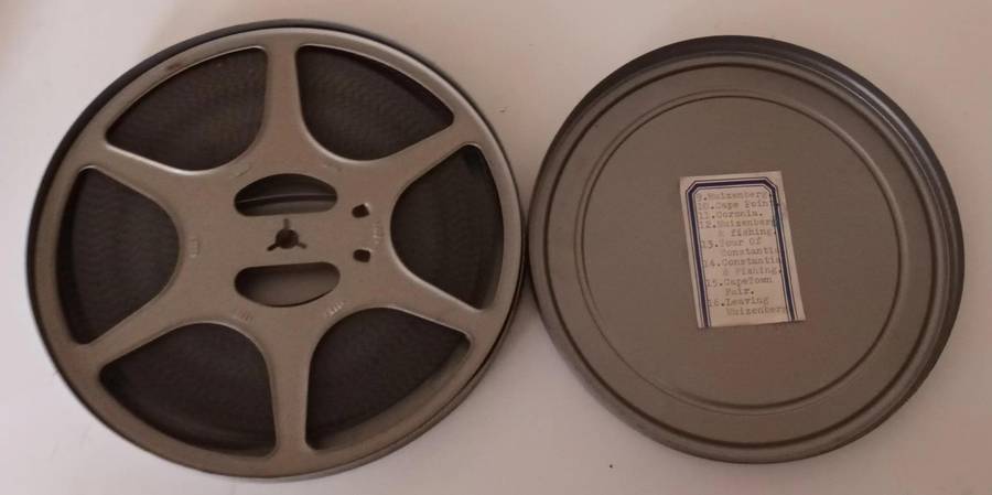 Vintage 8mm Film in Tin Case.