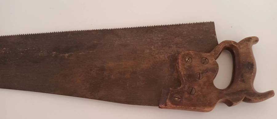 Vintage Hand Saw. Length 66cm.