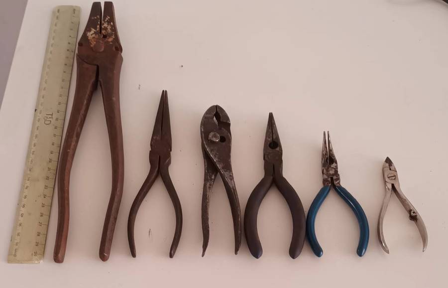 Lot of Pliers.