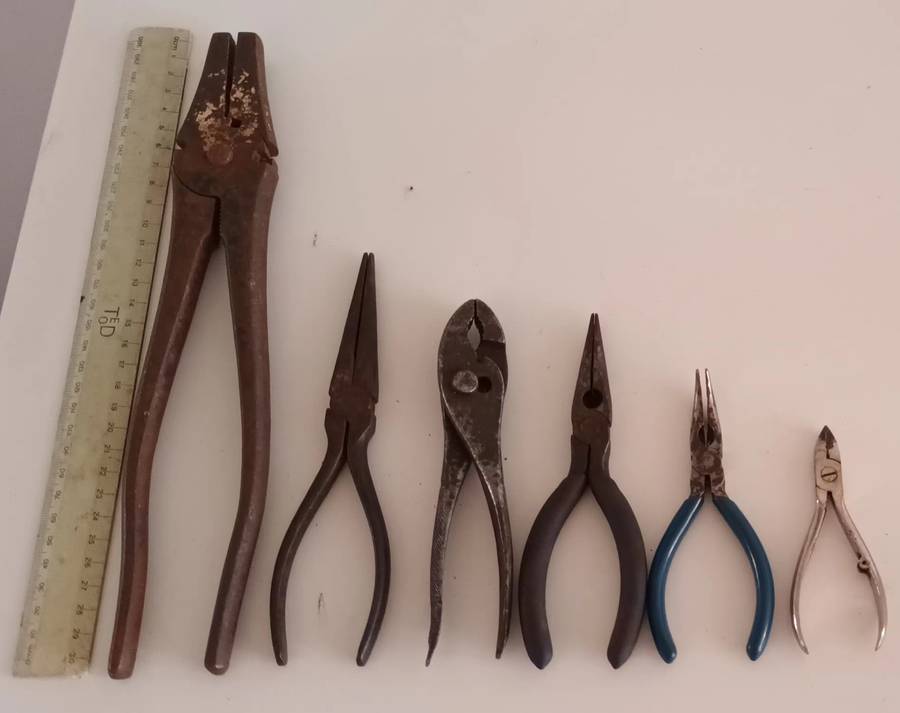 Lot of Pliers.
