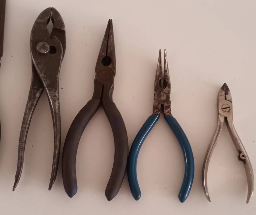 Lot of Pliers.