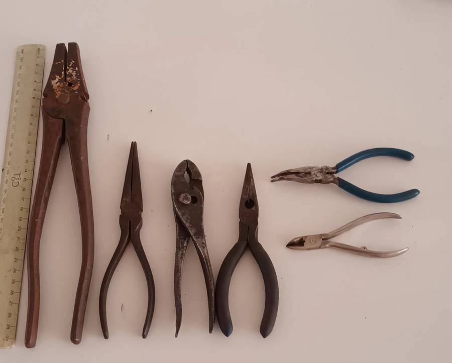 Lot of Pliers.
