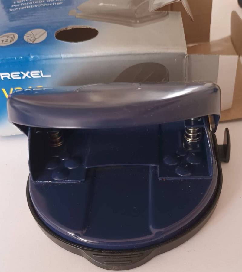 REXEL V212 Lightweight Paper Punch. New.