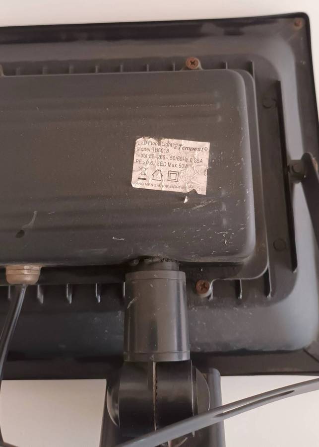 Tempest Motion Sensor LED Flood Light.